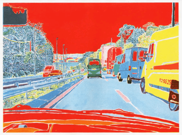 Bouchons après Roc'h Kerezen (sortie 71)